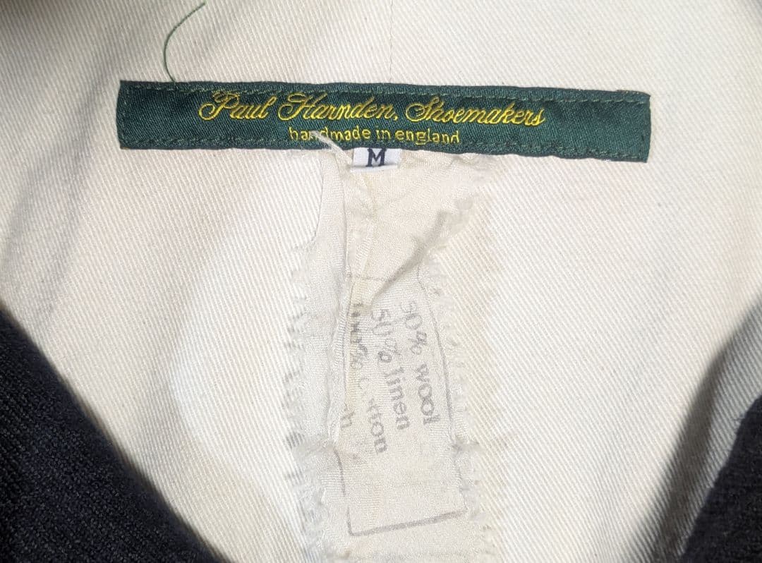 美品 Paul harnden マックコート ウールリネン ポールハーデン