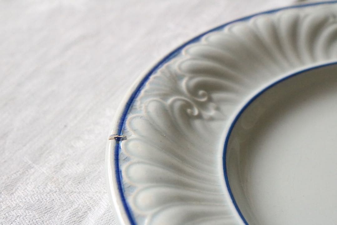 Creil et montereau フランス　アンティーク　プレート