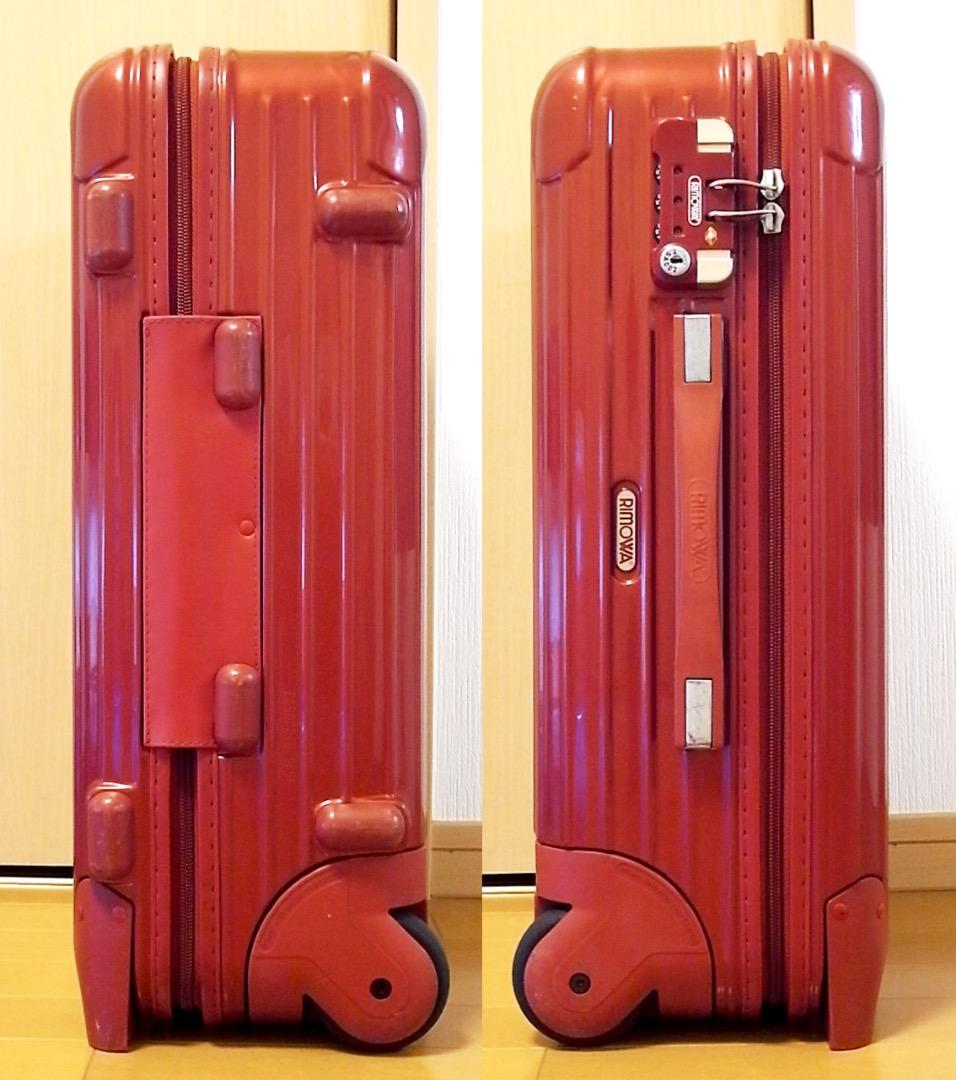 ◇リモワ サルサDX 定番人気色 レッド【機内持込可】メンテ・クリーニング済