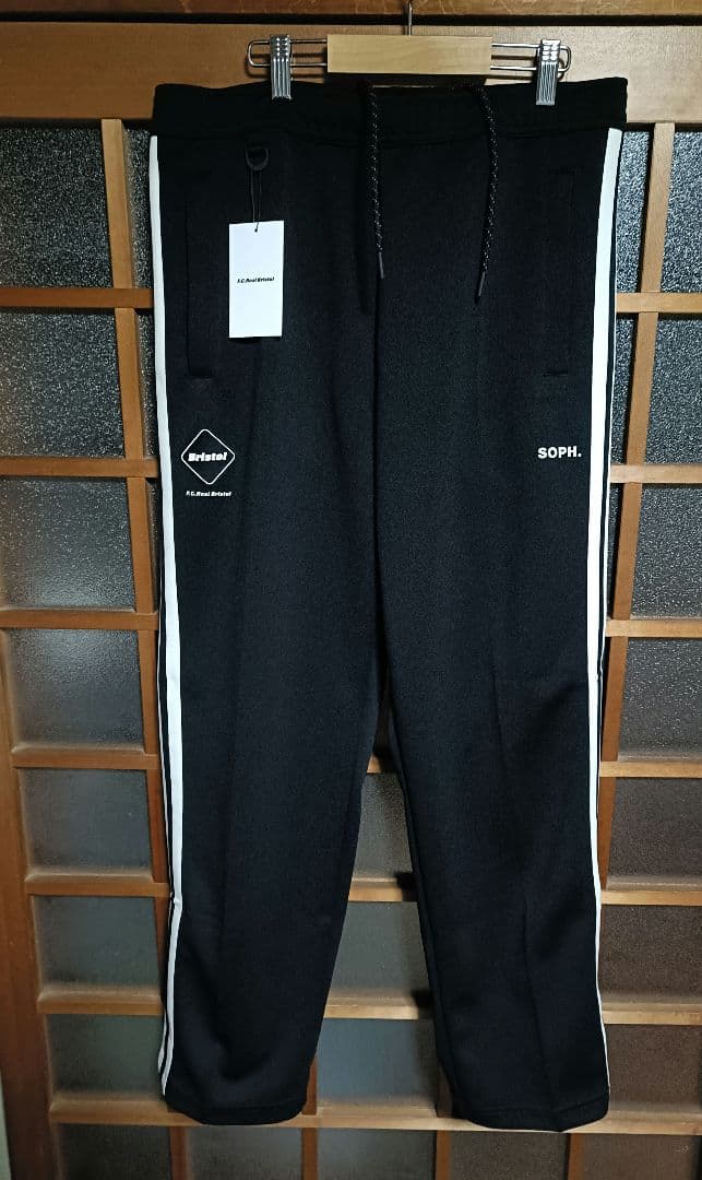 新品未使用 TRAINING TRACK PANTS　Ｌブラック　FCRB