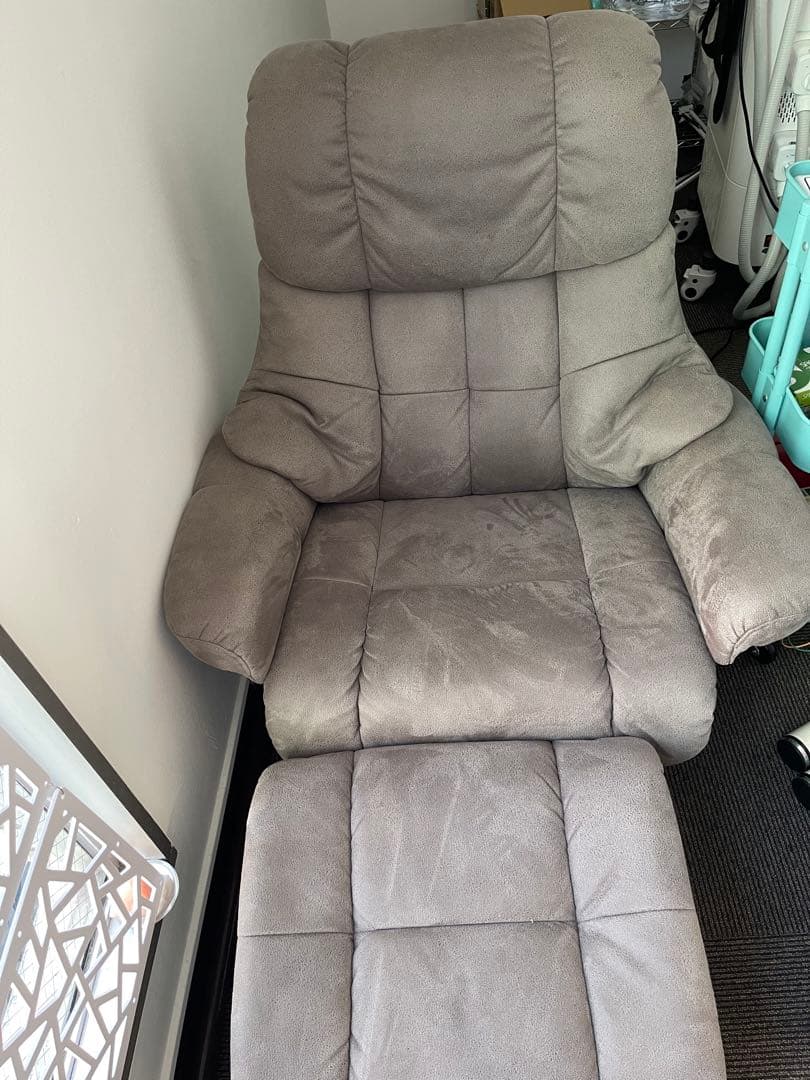 パーソナルチェア オットマン付き リクライニング リラックスチェア 一人用