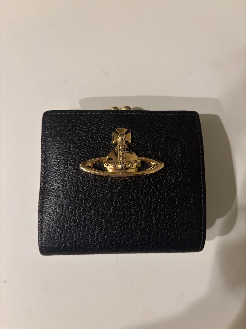Vivienne Westwood ブラック二つ折り財布