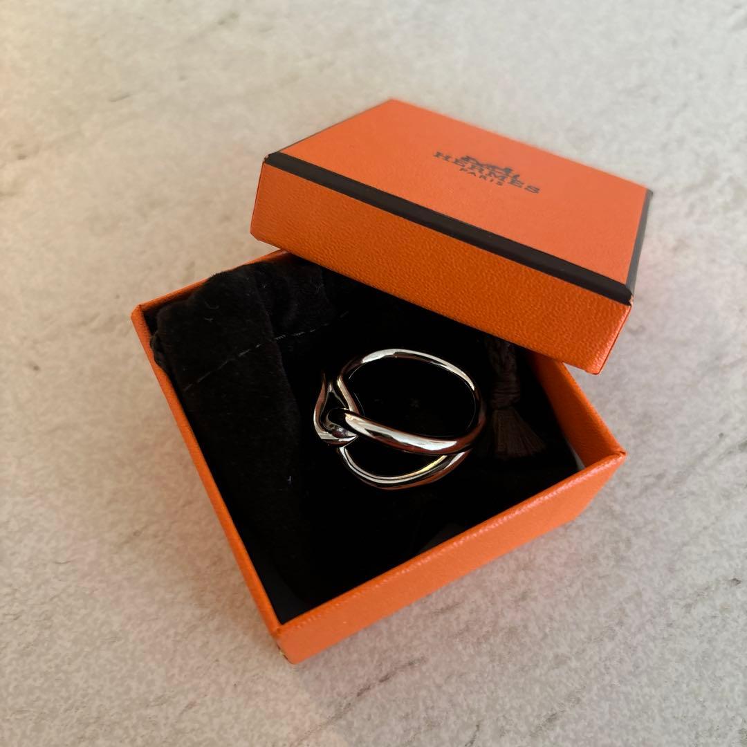 【新品未使用】　エルメススカーフリング