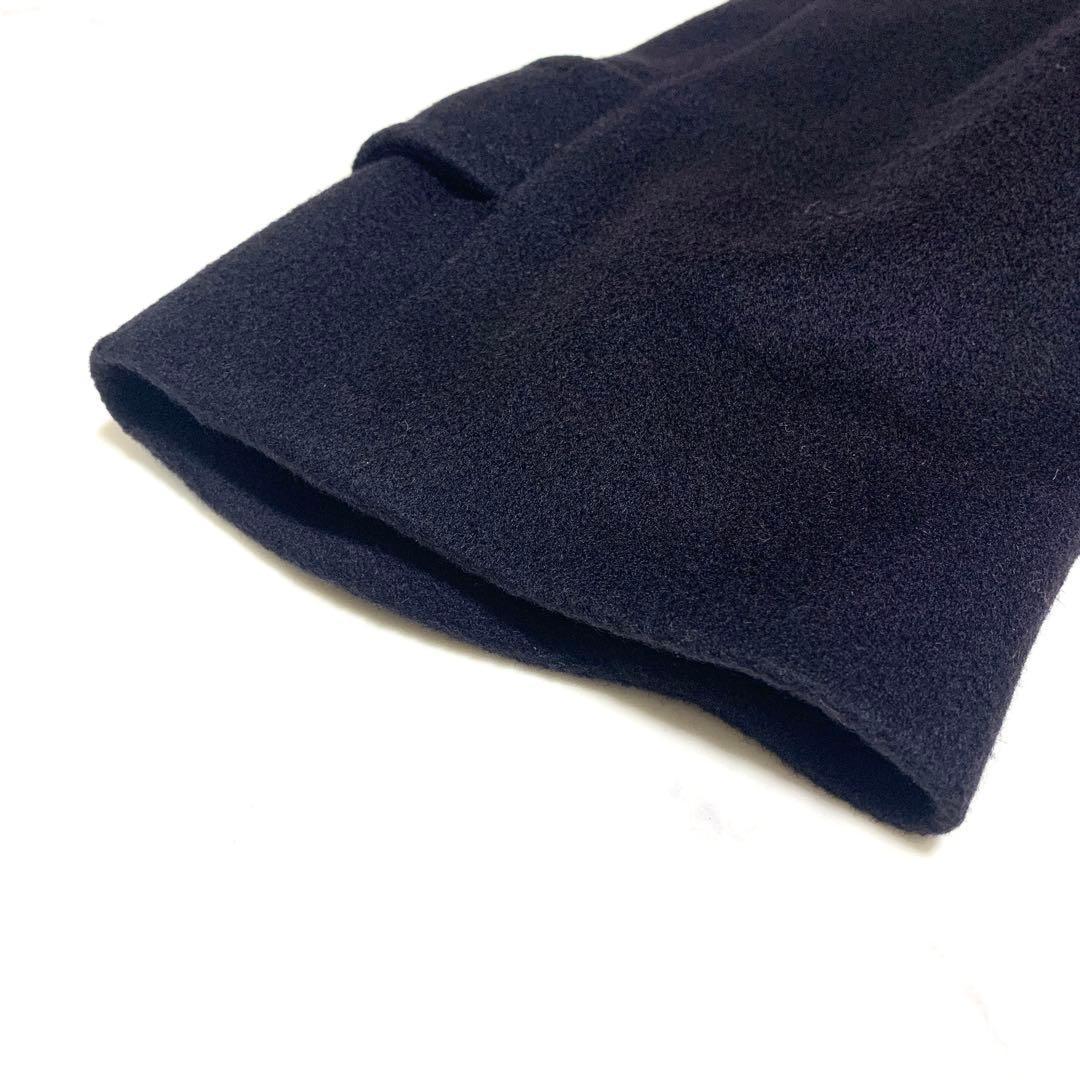 【美品　特大3L！カシミヤ100%】アクアスキュータム　チェスターコート　比翼