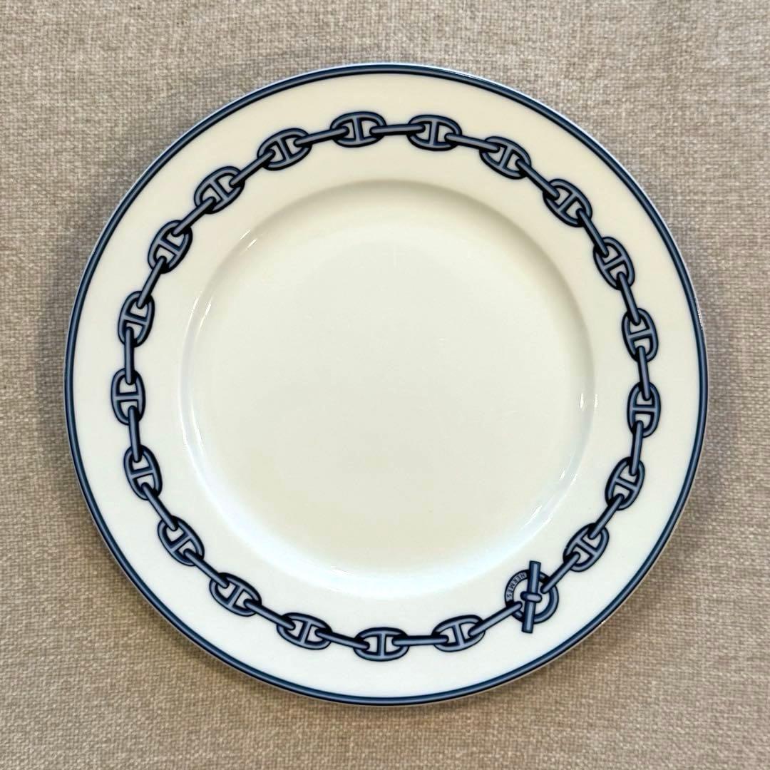 【ち〜ちゃん】HERMES シェーヌダンクル プレート 2枚セット