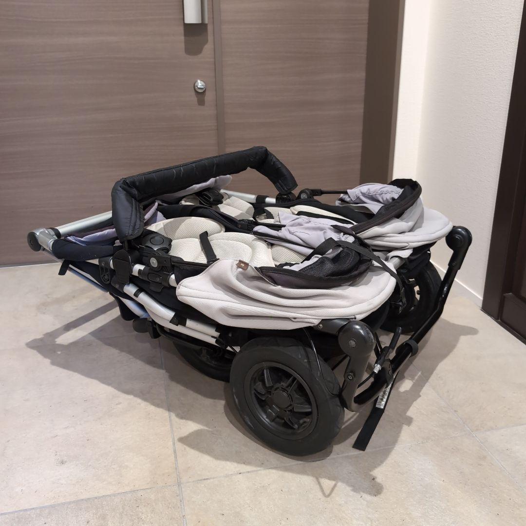 【売切大セール】マウンテンバギー　デュエット　duet 2人乗り　ベビーカー