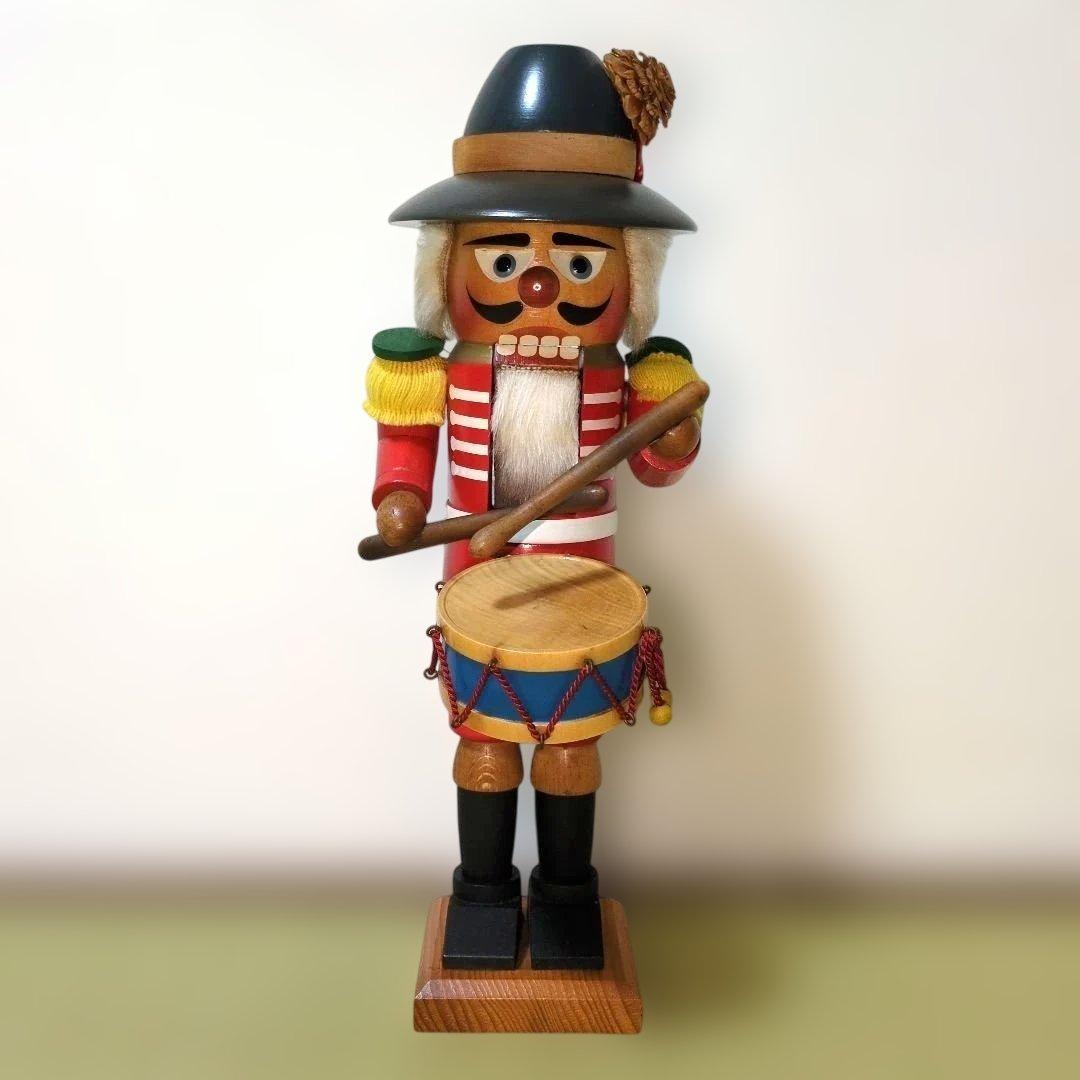 【レア物】STEINBACH ドイツ製 くるみ割り人形 高さ38cm