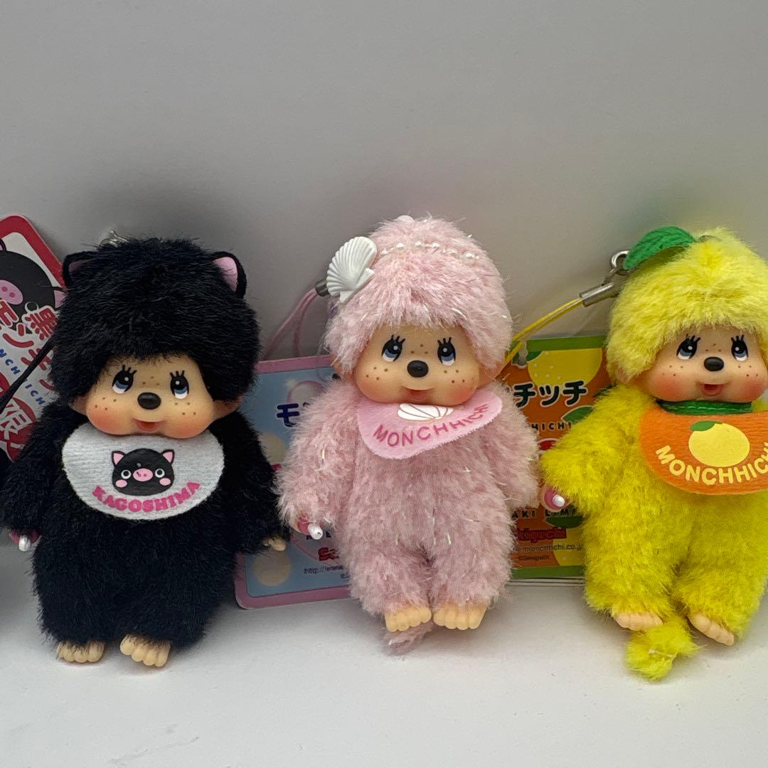 極希少　セキグチ　モンチッチご当地限定品☆ 5体セット☆Monchhichi❗️
