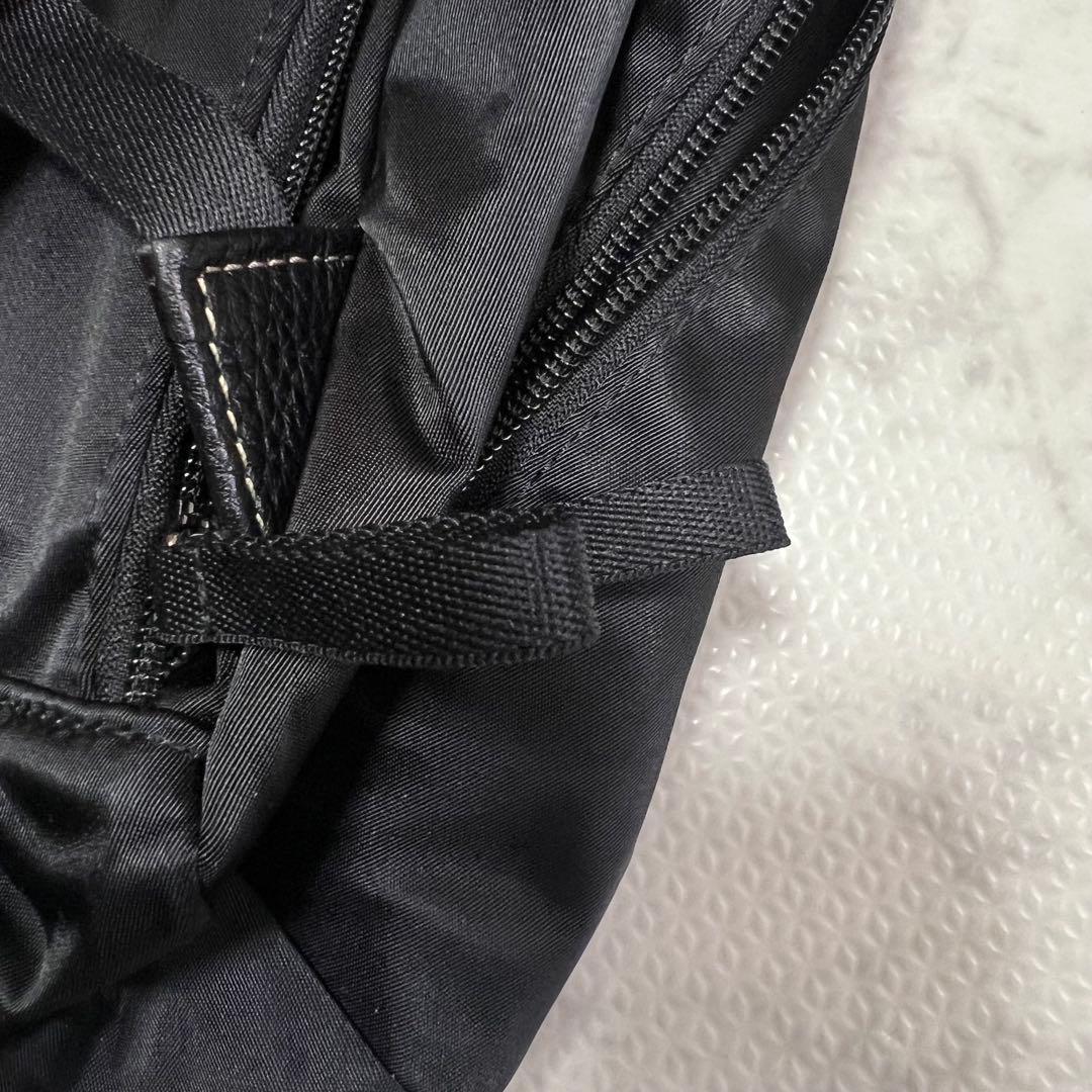 美品PORTER ポーター PLAN プラン リュック バックパック ブラック