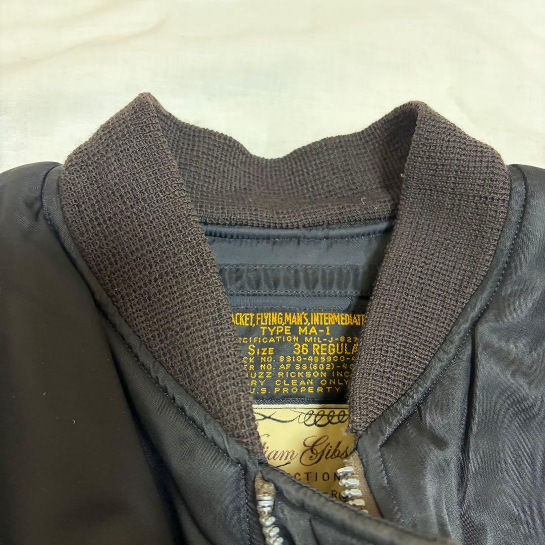 【ウィリアムギブソン】バズリクソンズ　MA-1 BR11180 36