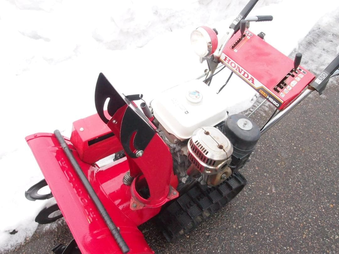 綺麗ホンダ除雪機ＨＳ８０　HONDAバッテリー新品実動富山、石川、金沢
