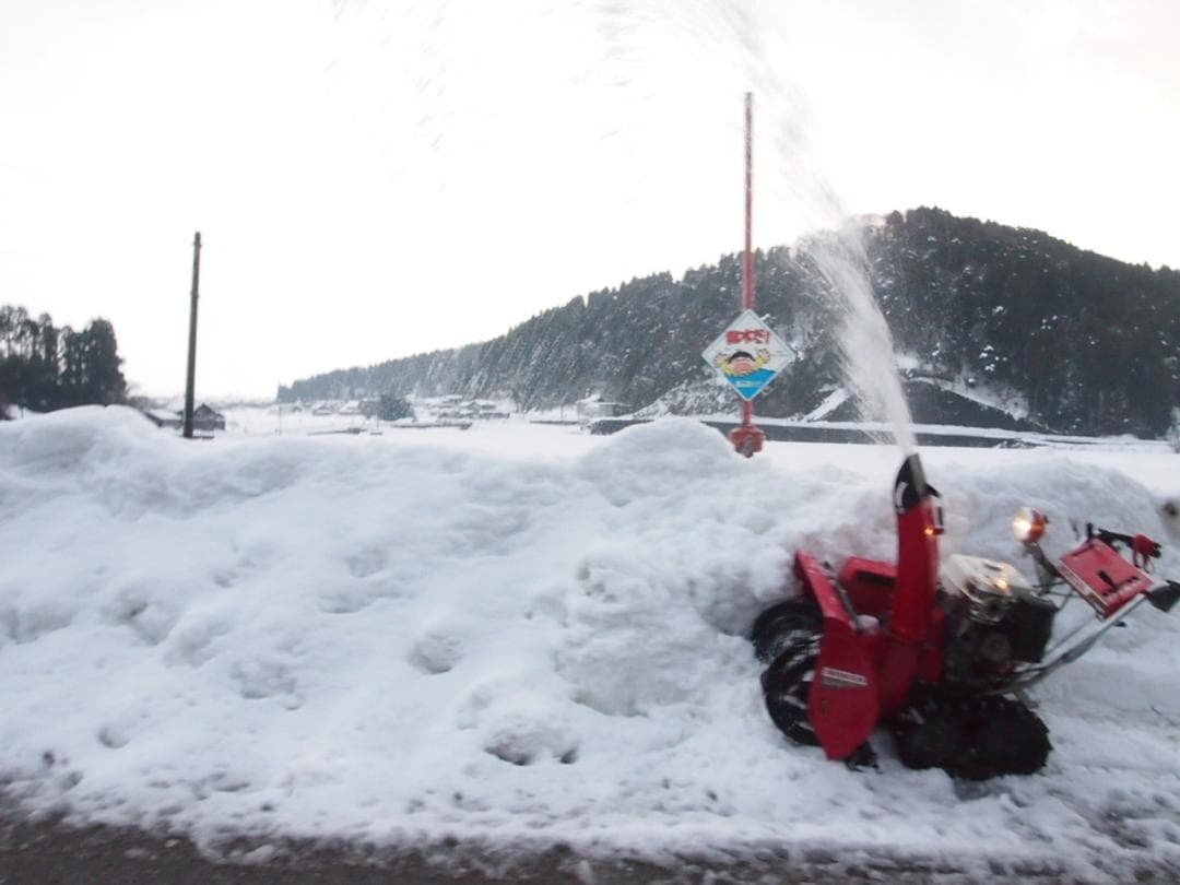 綺麗ホンダ除雪機ＨＳ８０　HONDAバッテリー新品実動富山、石川、金沢