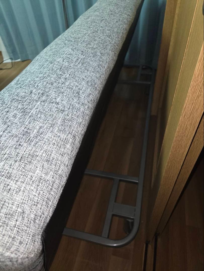 【ニトリ】ソファーベッド　マークスAM　GY　グレー　3人がけ