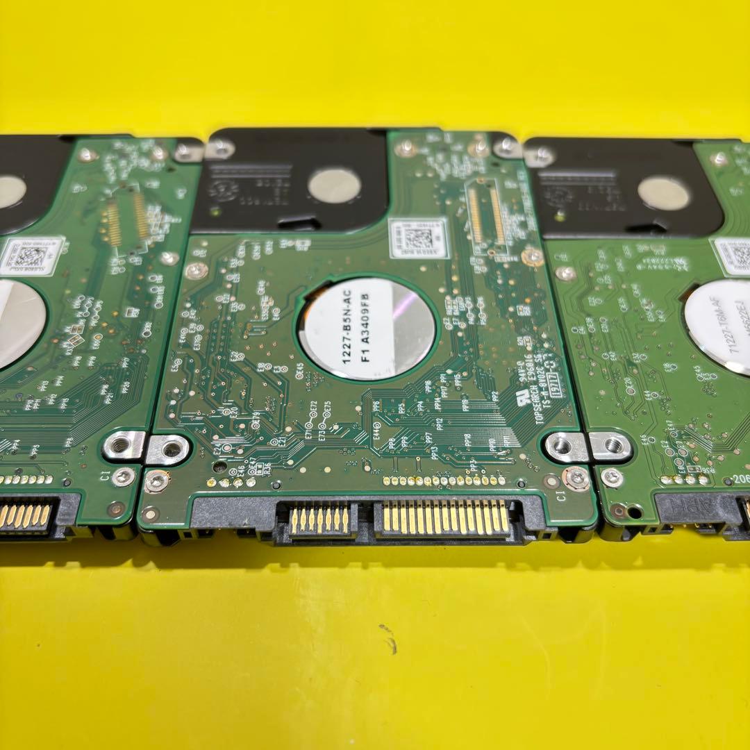 【1TB】【Western Digital製 統一】★2.5インチ★内臓HDD★