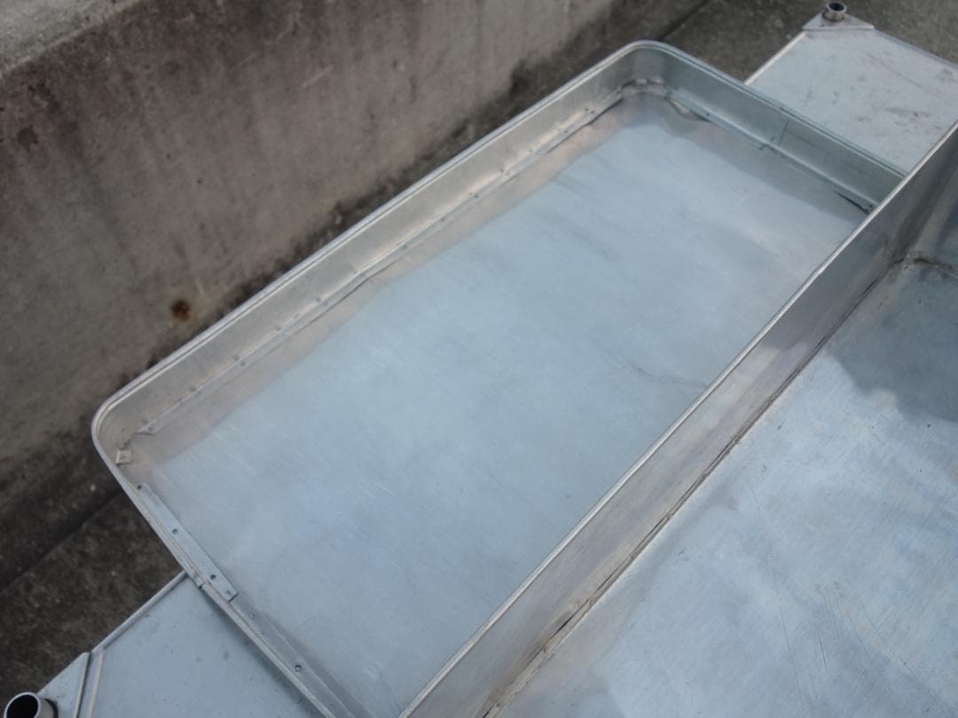 【中古】K▼ブリキ トタン 缶 収納 箱 ボックス ストッカー (37533)