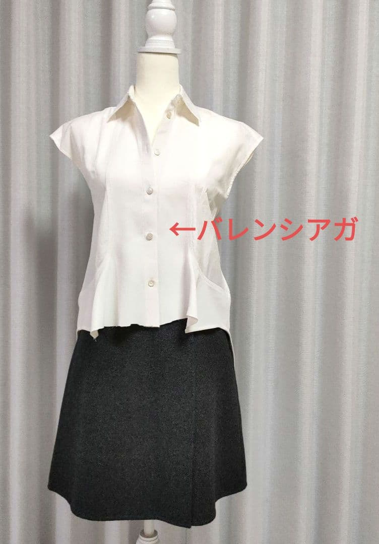 バレンシアガ　BALENCIAGA　ブラウス　シャツ