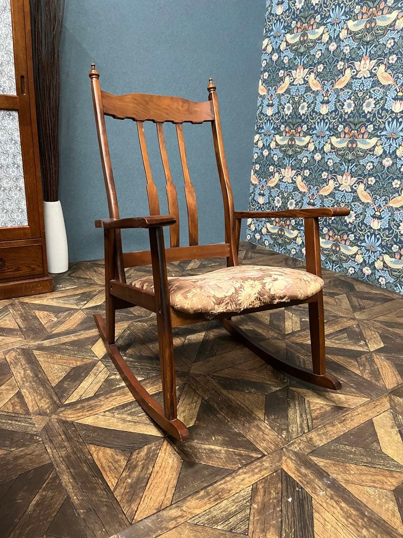ロッキングチェア 昭和レトロ 椅子 難あり 当時物