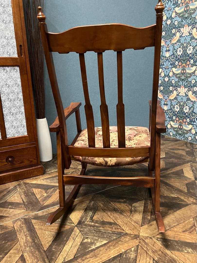 ロッキングチェア 昭和レトロ 椅子 難あり 当時物