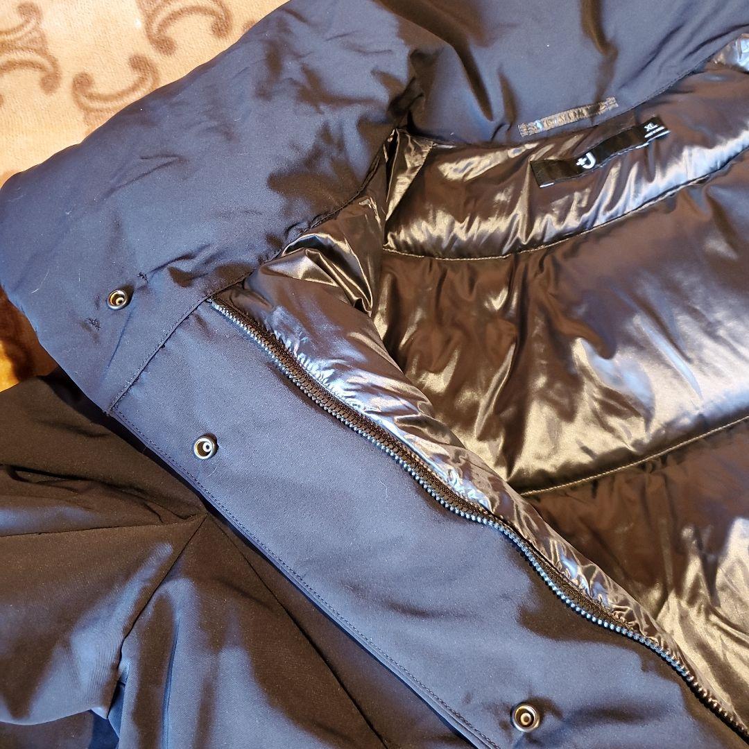 美品UNIQLO　+Jハイブリッド ダウンジャケットXL(黒)