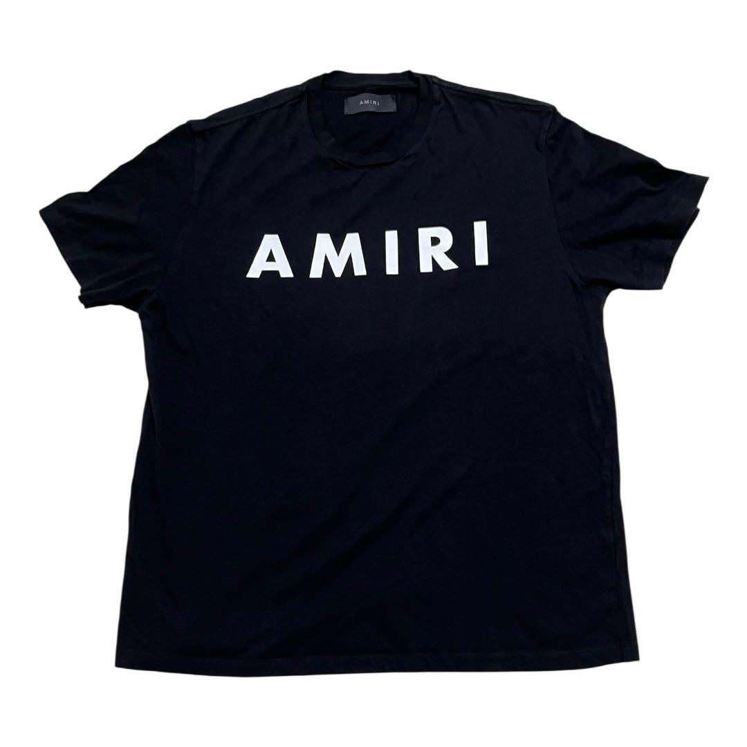 【最安値】AMIRI アミリ ロゴ Tシャツ ブラック 正規品 超美品