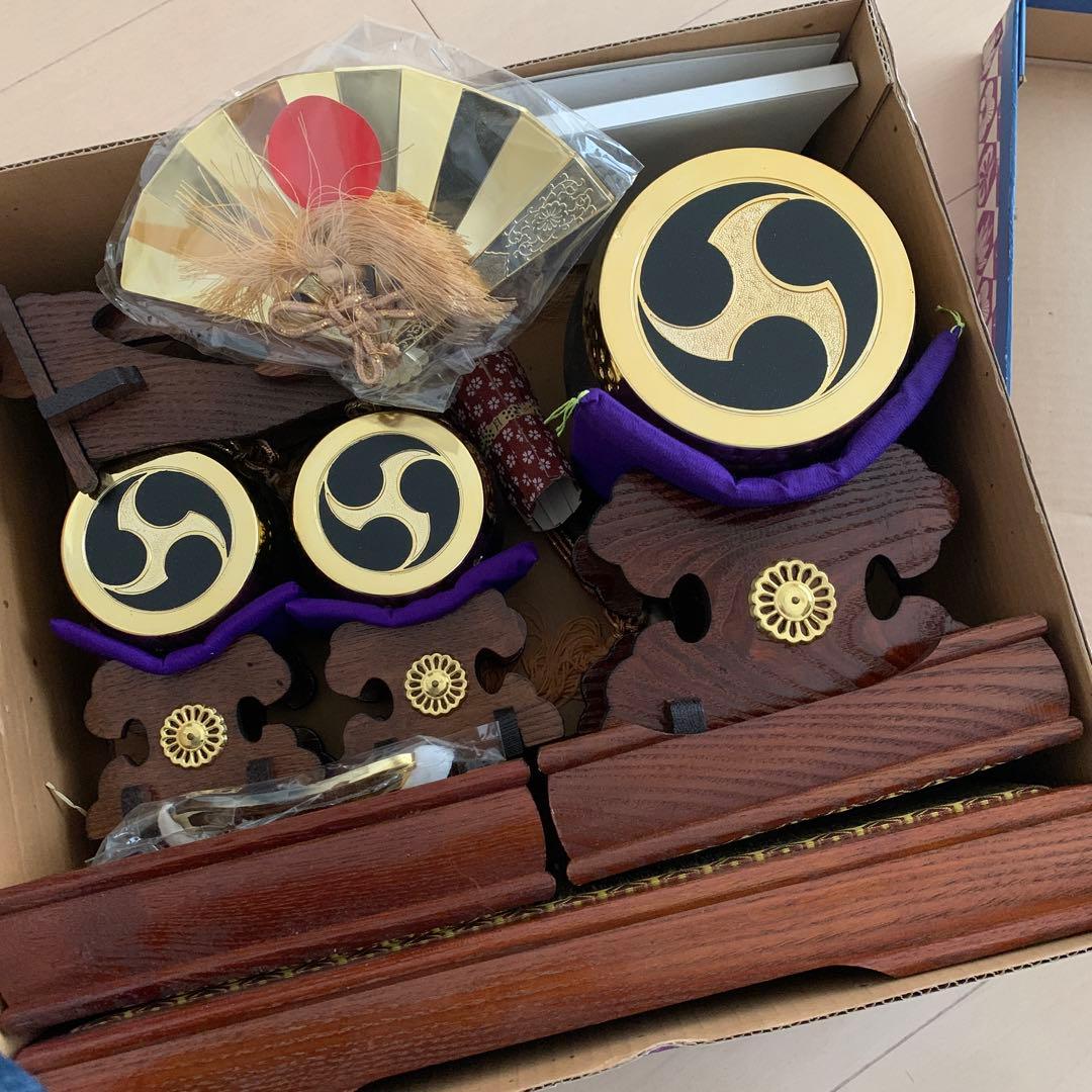 こどもの日五月人形★御親子三品揃★太鼓3つセットまとめ売り★