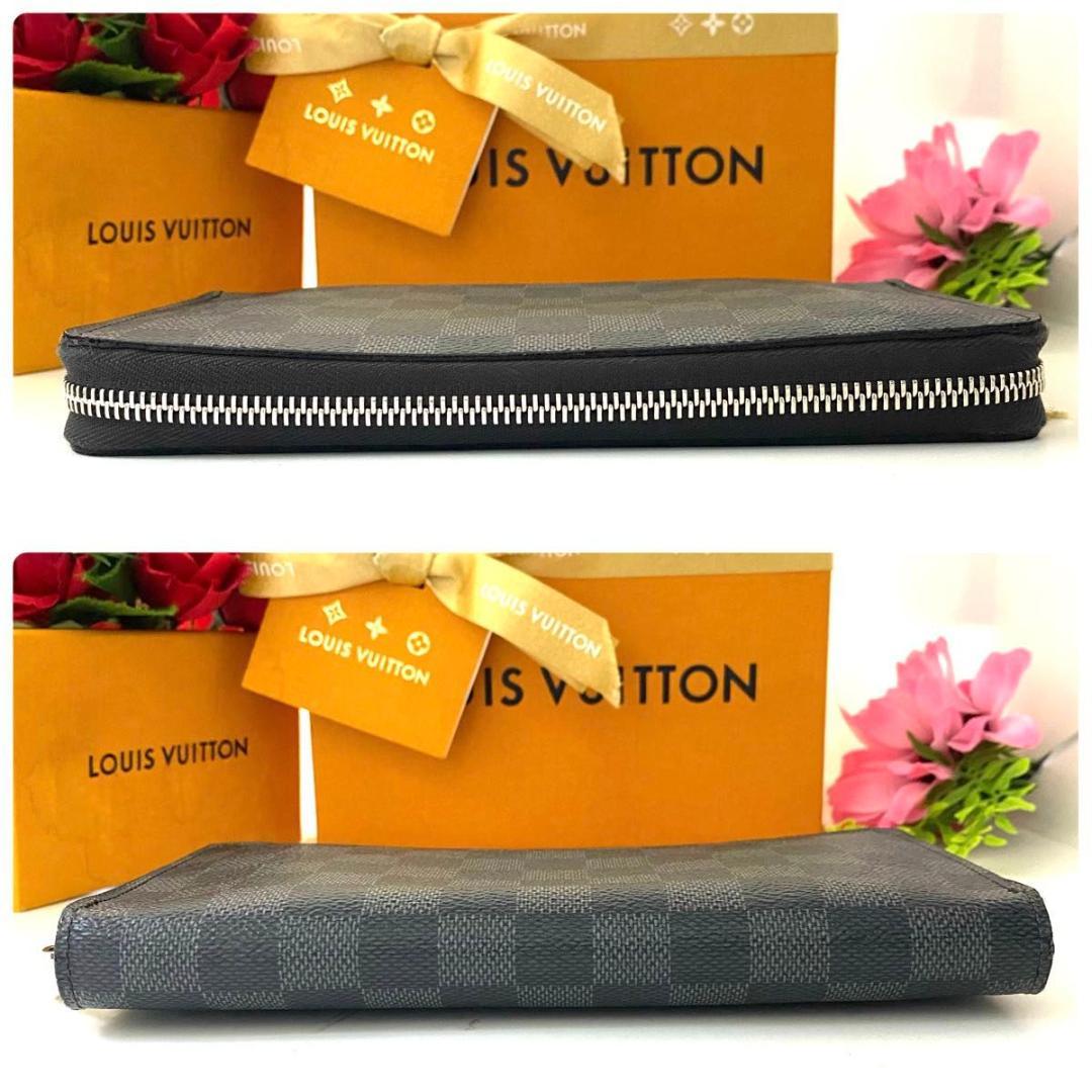 ルイ ヴィトン◎ジッピーオーガナイザー ダミエ グラフィット ラウンドファスナー