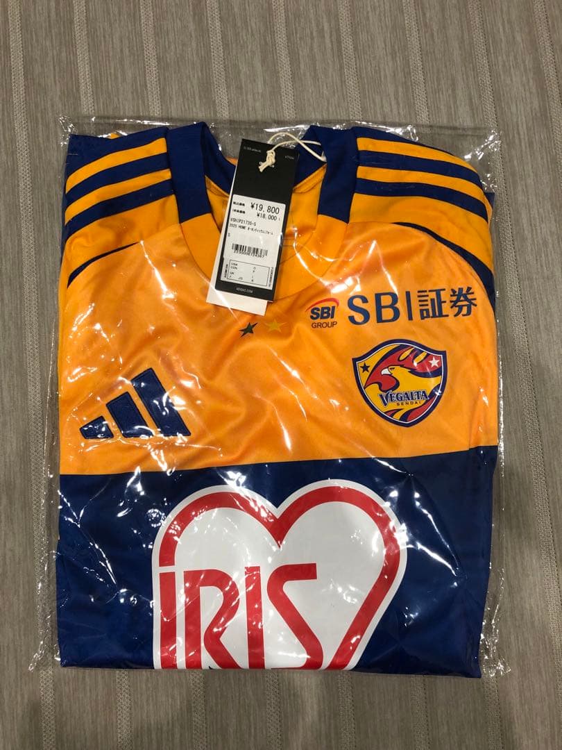 【本日21時で終了】ベガルタ仙台2025シーズンユニフォーム サイズS
