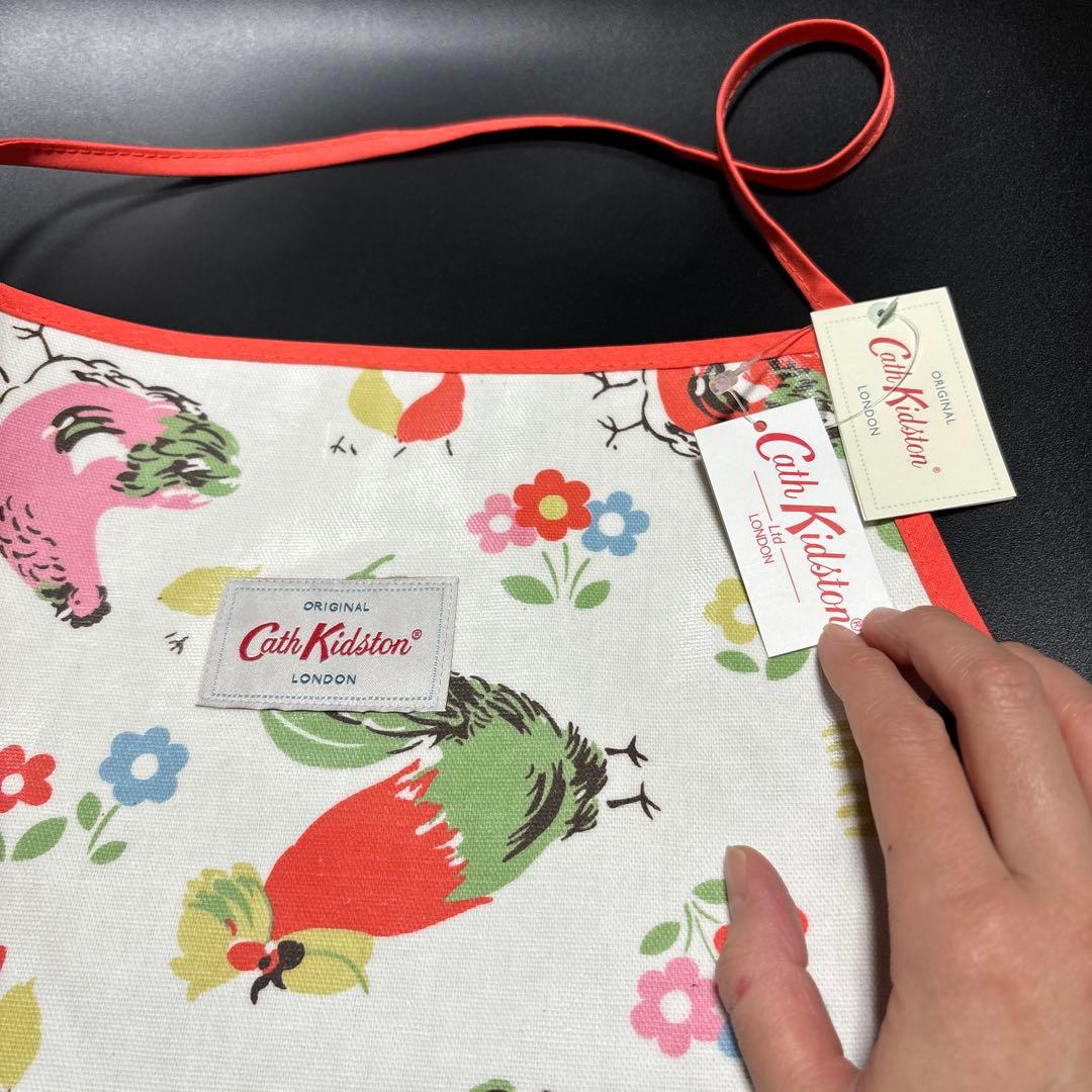 Cath Kidston エプロン 花と鳥ビニールコーティング★新品未使用★