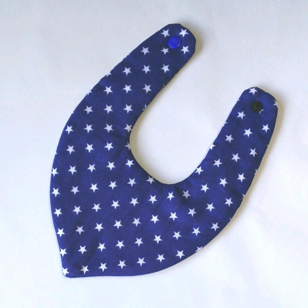 バンダナ風スタイ  【ハンドメイド】