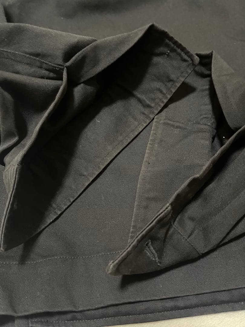 形◎ フランス製　agnes b. スイングトップ　2 ブラック　八の字ポケット