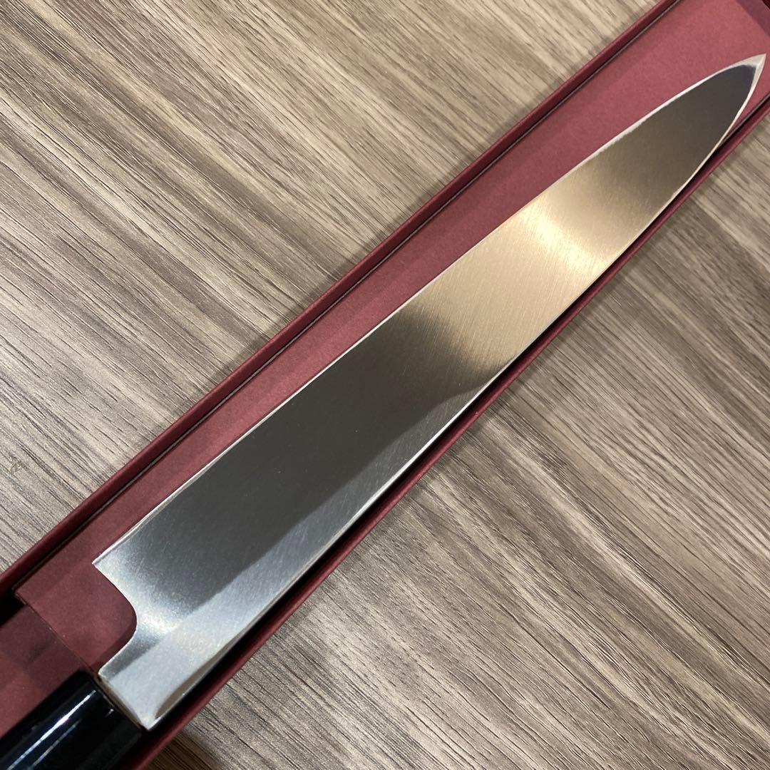 堺刃物丸虎星柳刃包丁240ミリ霞研磨仕上げ