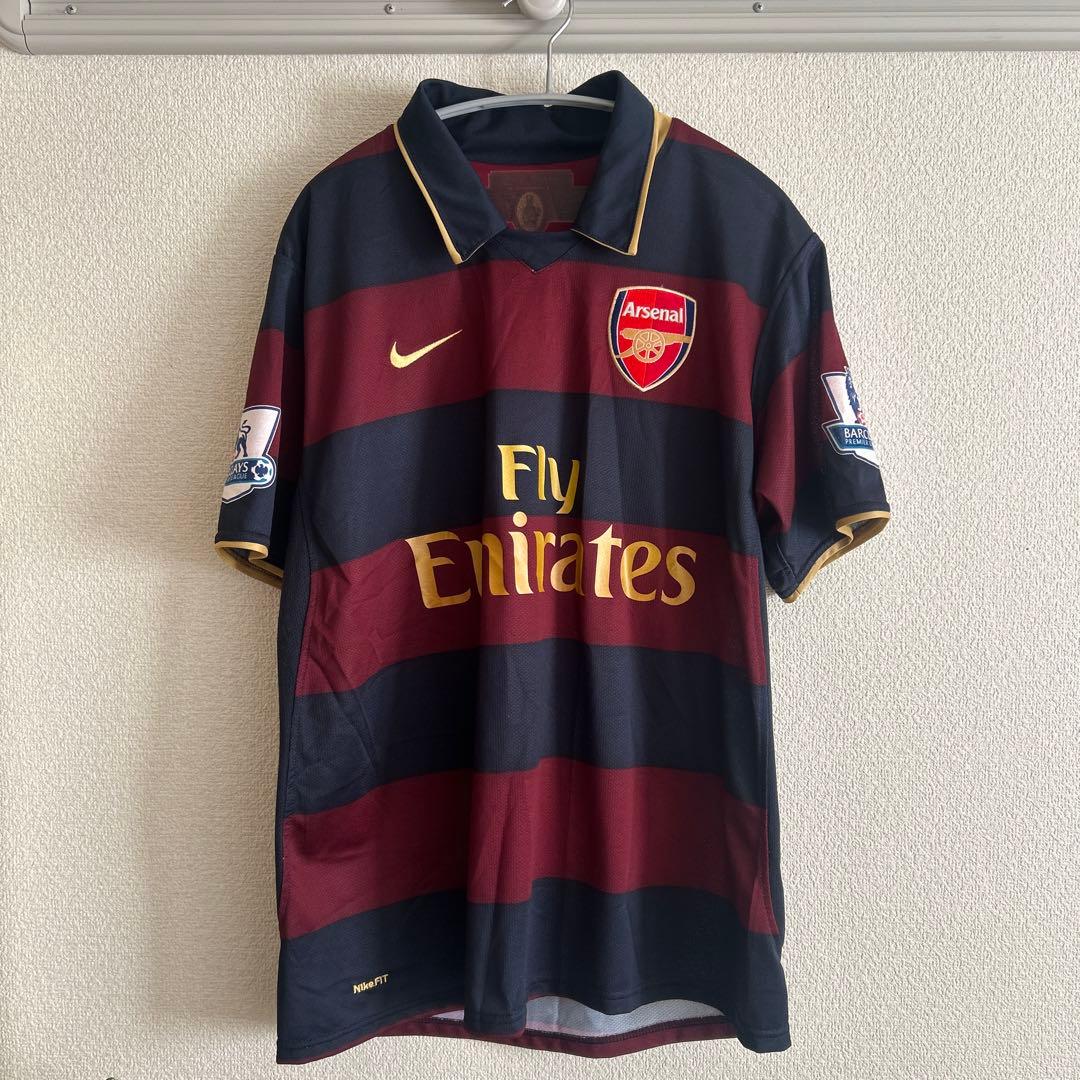 07-08アーセナル3rdユニフォームMサイズ　フレブ