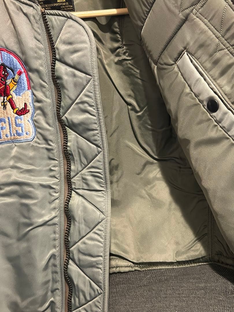 s*1様 破格　90s M品番　初期　バズリクソンズ　フルカスタム　MA-1 ヴ