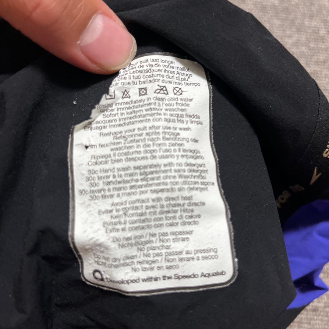 Speedo 競泳用水着 紫黒