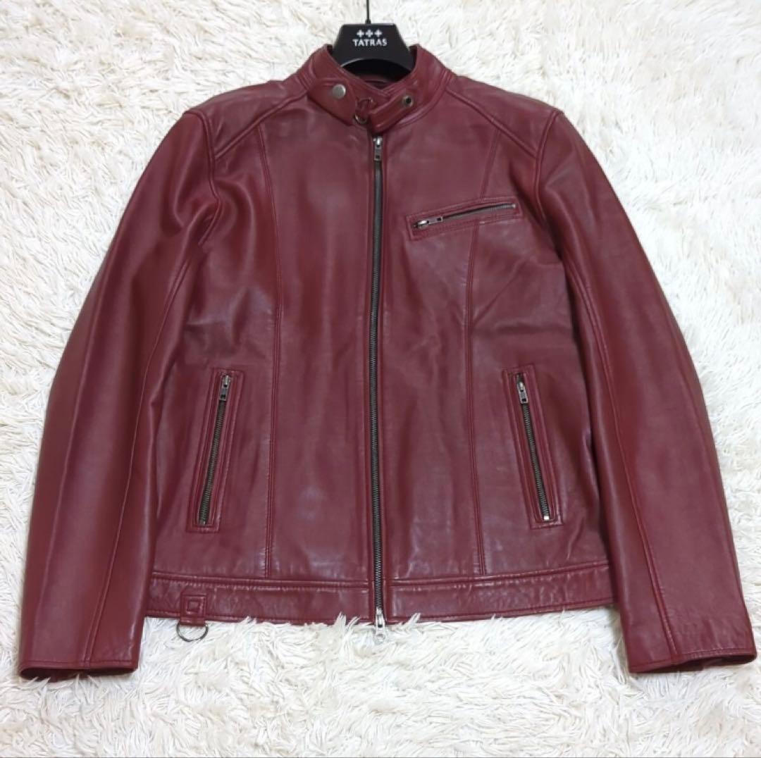 美品　Liugoo Leathers リューグーレザー　シングルライダー羊革3L