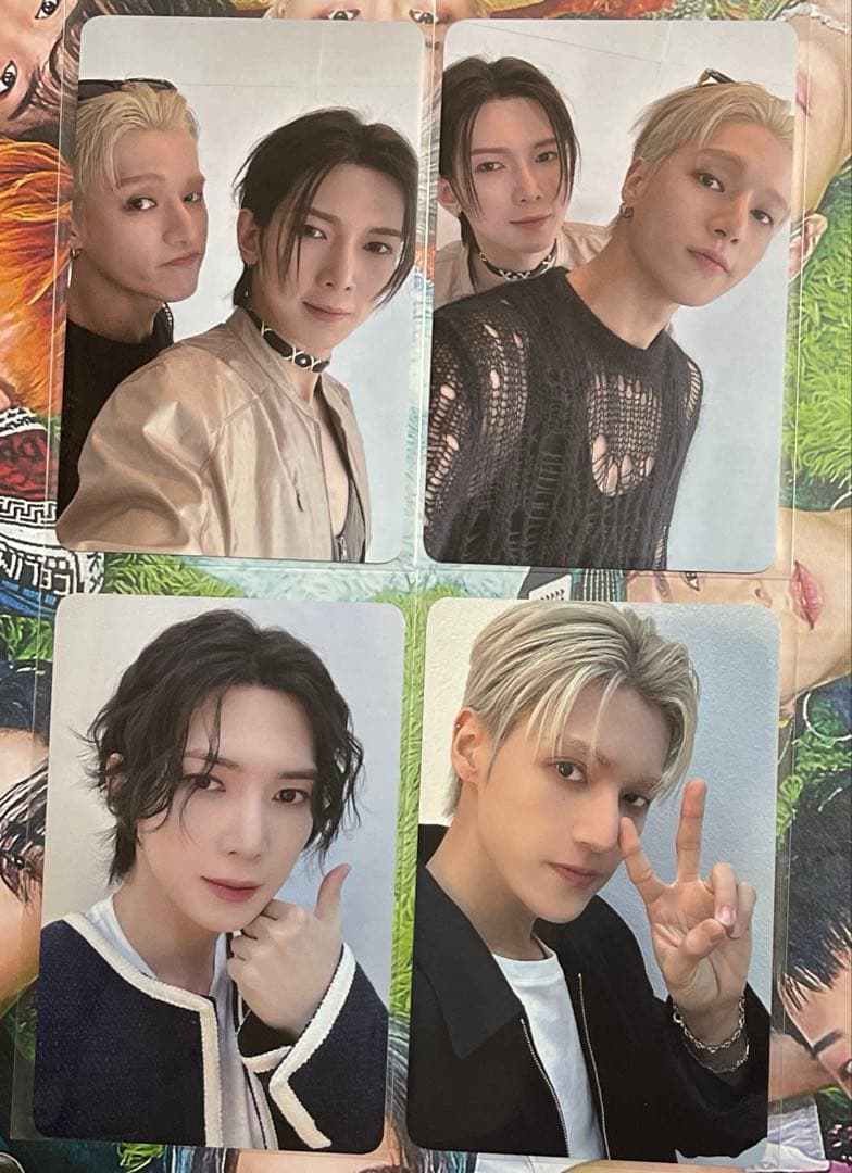 ヨサン ウヨン ATEEZ EVERLINEラキドロ特典 ユニット4枚セット