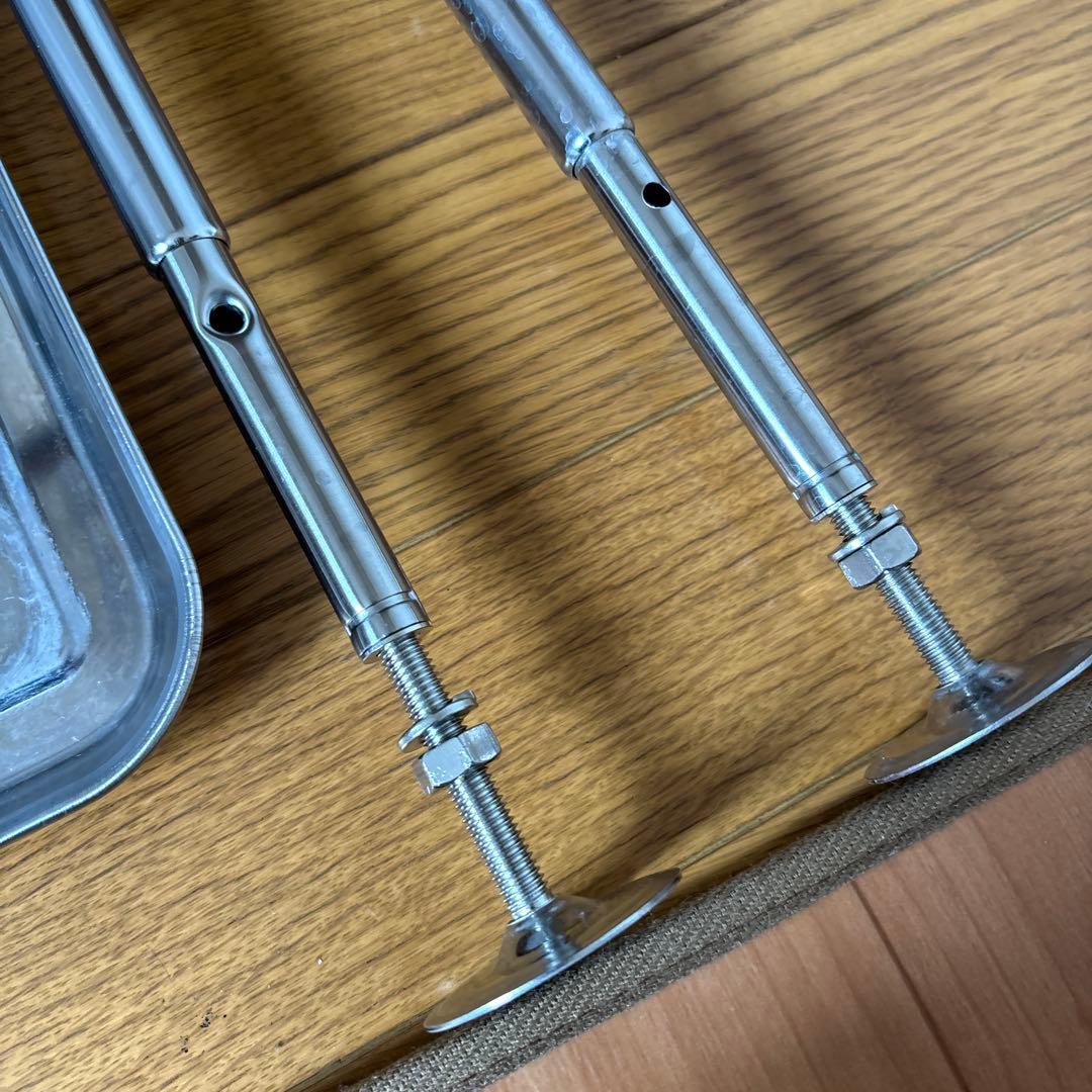 水切りラック ステンレス 突っ張り 燕三条 2段 シンク上