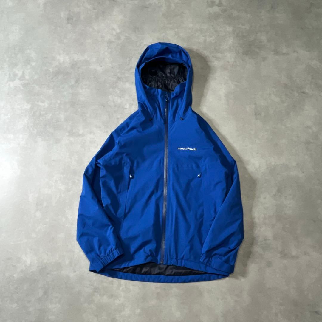 【専用】モンベル パウダーステップパーカー ゴアテックス ブルー M