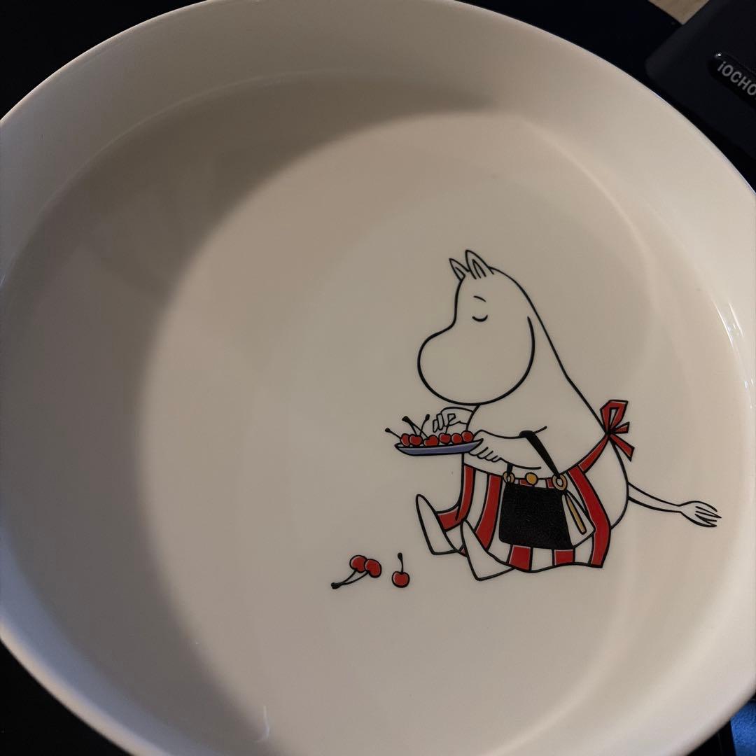 ムーミン　パイ皿　アラビア