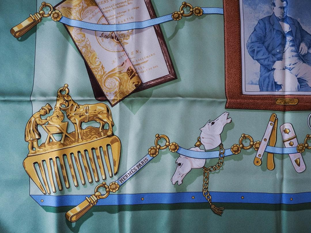 HERMES エルメス スカーフ Memoire d'Hermes