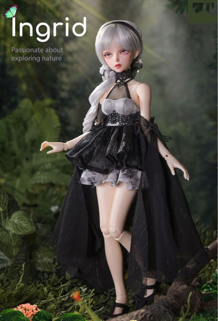 AA19 BJD 1/4 ドール本体 Ingrid 球体関節人形 ハンドメイド
