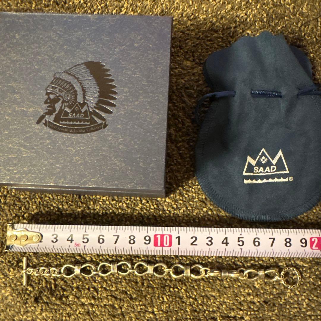 SAAD シルバー ブレスレット約20cm