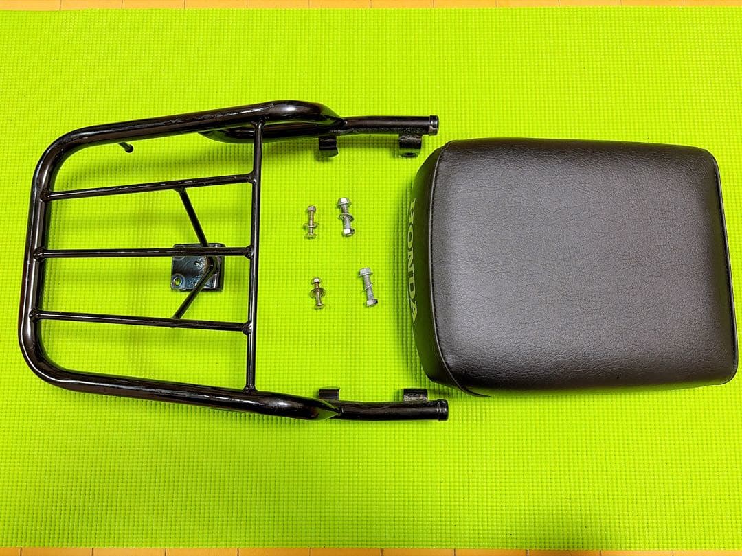 クロスカブ リアキャリア延長＆純正ピリオンシートセット