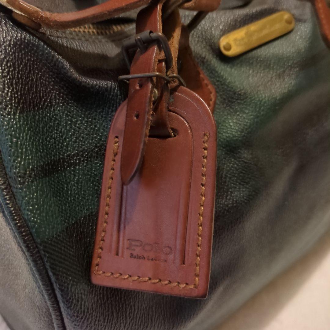 【兜森悠生】POLO RALPH LAUREN ミニボストンバッグ