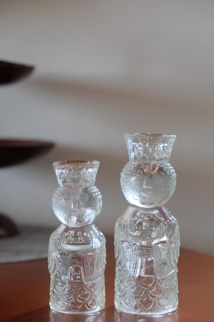 北欧ビンテージ キャンドルホルダー 大 ビョルンヴィンブラッド 花瓶 アラビア