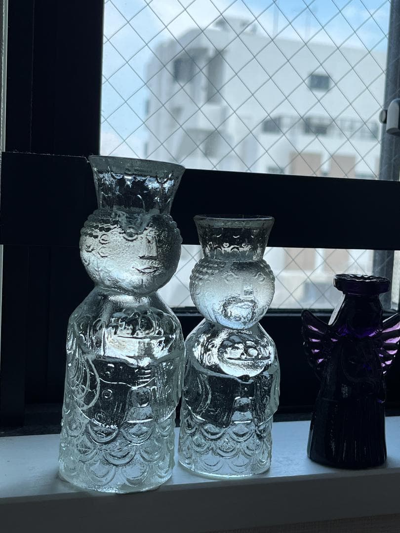 北欧ビンテージ キャンドルホルダー 大 ビョルンヴィンブラッド 花瓶 アラビア