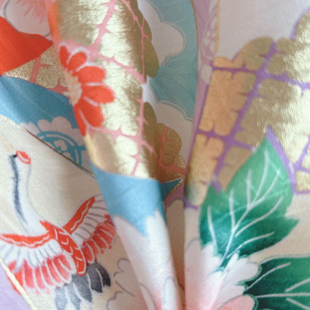 フルセット　七五三７歳女の子　着物　花御所　源氏車　51932