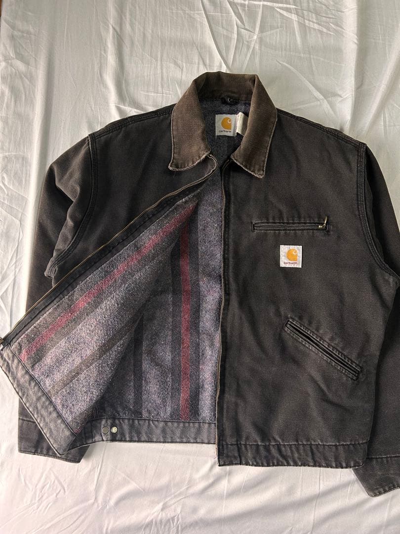 90Sカーハート Carhartt デトロイトジャケットJB105 BLK