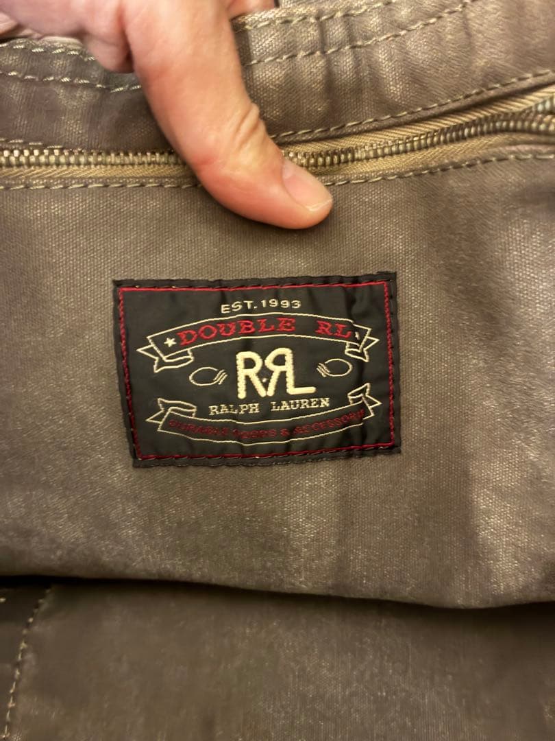 tax【雰囲気抜群】RRL ダブルアールエル キャンバス トートバッグ