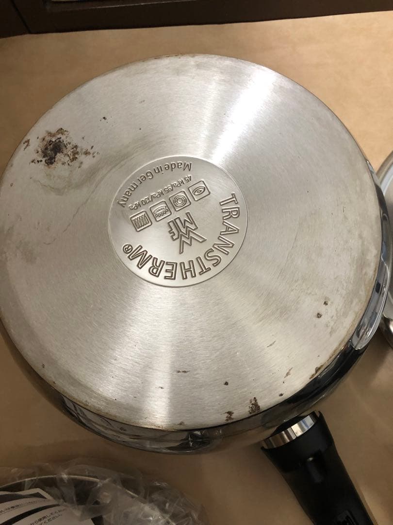 未使用　圧力鍋 WMF パーフェクトウルトラ 4.5L ガラス蓋付き